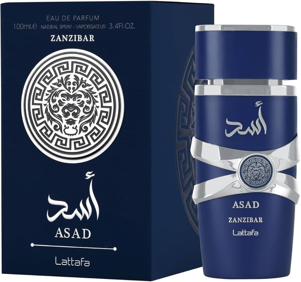 Lattafa Asad Zanzibar 3.4 Oz Men Edp - Imagen 2
