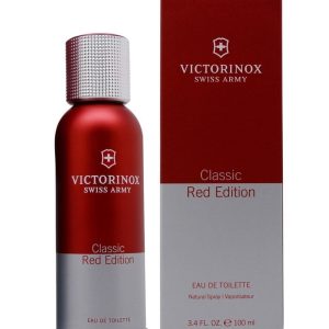 Victorinox  Swiss Army Red 3.4 Oz Edt Men