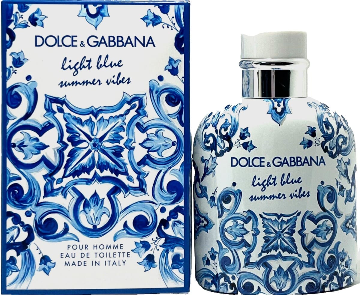 Dolce & Light Blue Summer Vibes 4.2 Oz Edp Men - Imagen 2